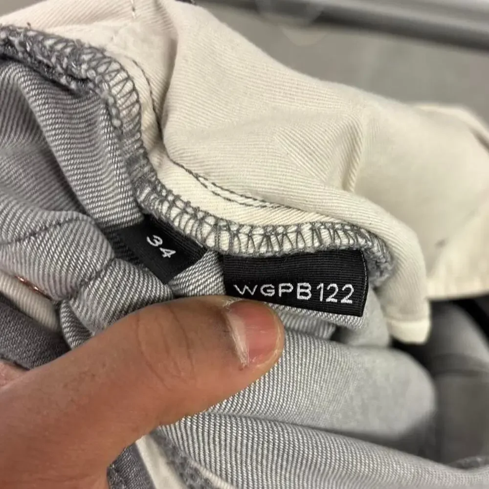 purple brand p001 painted skinny designer jeans